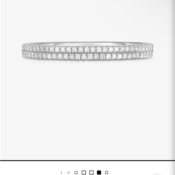 Ring Concierge Double Row Stackable Ring - Picture 5 of 7